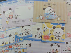 Cute Kawaii Kamio Mochi Popcorn Panda Letter Sets - C
