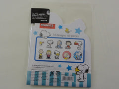 Cute Kawaii Kamio Peanuts Snoopy Stickers Sack - F