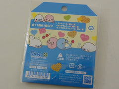 Cute Kawaii San-X Mamegoma Seals Flake Sticker Sack - 2010 - D