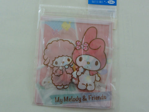 Kawaii Sanrio My Melody Ziplock Bag Flake Sticker Sack 2013 - Rare VHTF