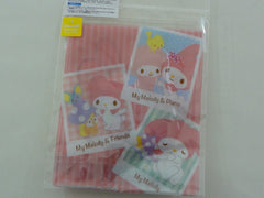 Kawaii Sanrio My Melody Ziplock Bag Flake Sticker Sack 2013 - Rare VHTF