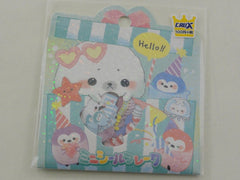 Cute Kawaii Crux Seal Whale Penguin Flake Stickers Sack