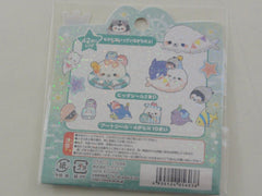 Cute Kawaii Crux Seal Whale Penguin Flake Stickers Sack