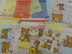 San-X Rilakkuma Bear Home and Friends Theme Letter Paper + Envelope Theme Set