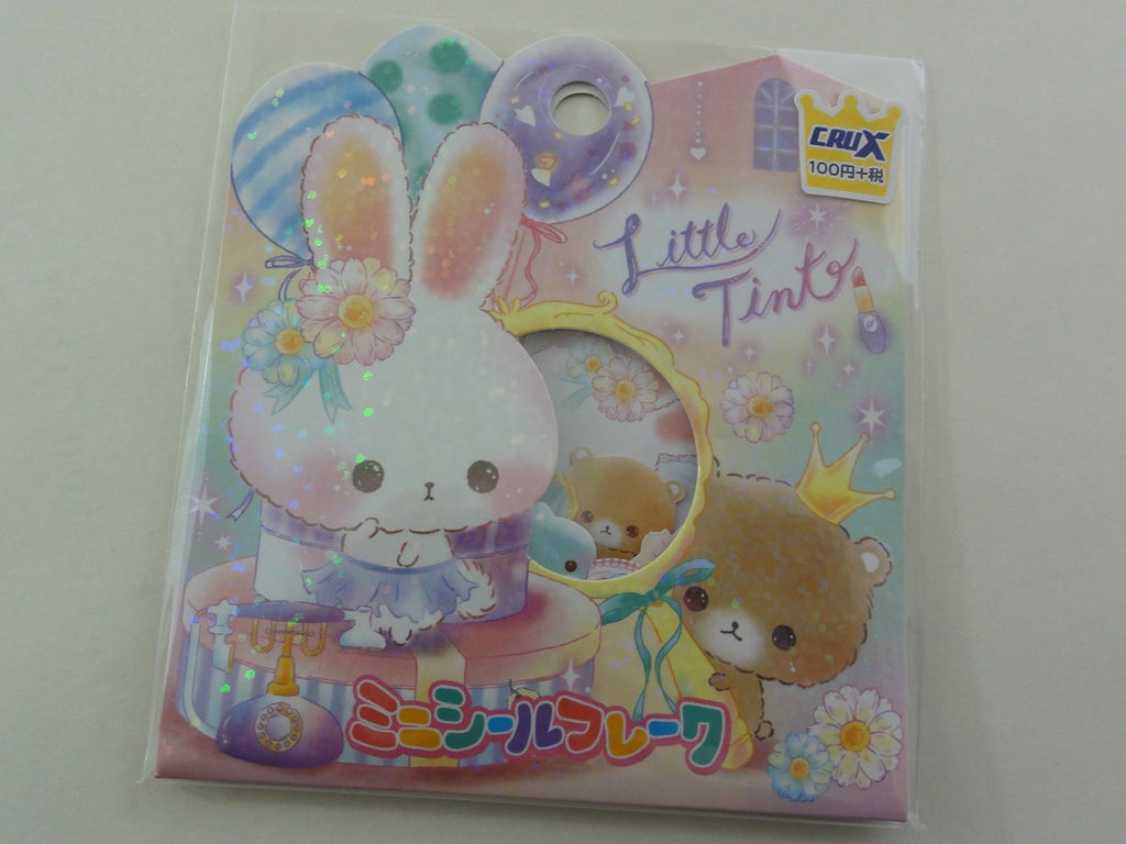 rrrr Cute Kawaii Crux Little Tint Rabbit Bear and Squirrel Flake Stick ...