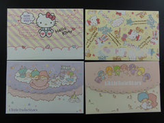 Cute Kawaii Sanrio Hello Kitty and Little Twin Stars Envelopes
