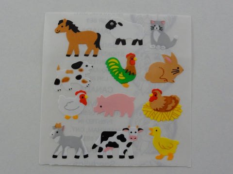 Sandylion Farm Animals Sheet / Module - Vintage & Collectible - C