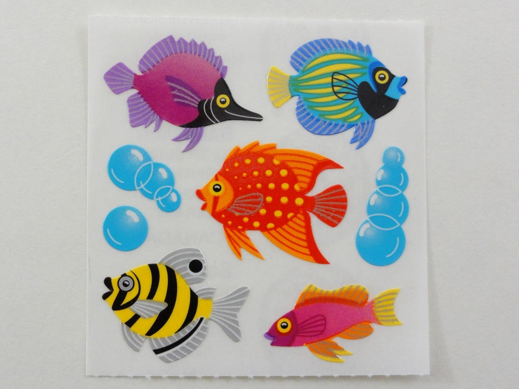 Sandylion Fish Sticker Sheet / Module - Vintage & Collectible