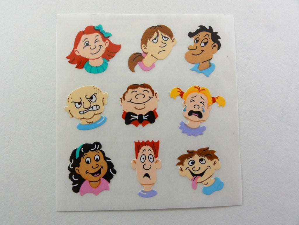 Sandylion Children Expression Sticker Sheet / Module - Vintage & Collectible