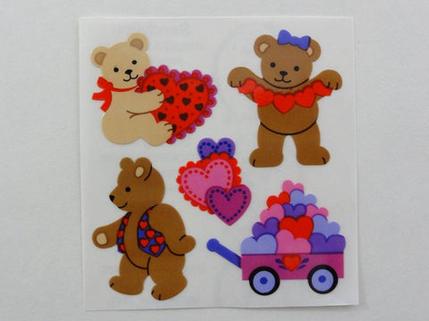 Sandylion Hearts Candies Xoxo Sticker Sheet / Module - Vintage & Collectible