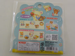 Cute Kawaii Mind Wave Bears in Holiday Stickers Flake Sack - Vintage