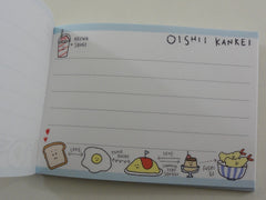 Cute Kawaii Kamio Oishii Kankei Happy Days Food Mini Notepad / Memo Pad - B