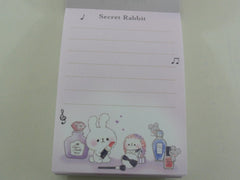Kawaii Cute Kamio Secret Rabbit Bunny Mini Notepad / Memo Pad