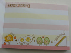 Cute Kawaii Crux Ojikaburi Hamburger Sandwich Mini Notepad / Memo Pad