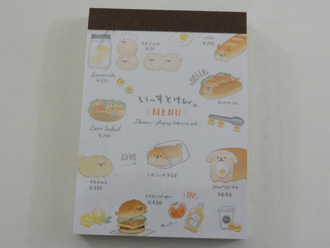 Cute Kawaii Kamio Bread Yeastken Bakery Cafe Mini Notepad / Memo Pad - B - Stationery Designer Writing Paper Collection