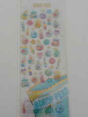 z Cute Kawaii Crux Spring Flower in the Bottles Sticker Sheet - A - for Journal Planner Craft