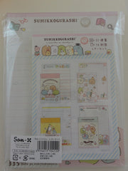 Cute Kawaii San-X Sumikko Gurashi Group Study Letter Set Pack - A