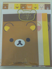 Cute Kawaii San-X Rilakkuma Happy Classic Letter Set Pack