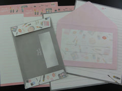Cute Kawaii Q-Lia Struck My Heart Letter Sets - Writing Paper Envelope Stationery