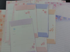 Cute Kawaii Kamio Cherry Blossom Sakura Letter Sets - Stationery Writing Paper Envelope Penpal