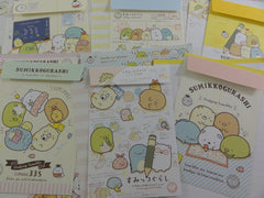 Kawaii Cute San-X Sumikko Gurashi Group Exam Study Letter Writing Paper + Envelope Theme Stationery Set