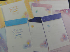 Cute Kawaii Crux Many Prism Starry Night Letter Sets - Stationery Writing Paper Envelope Penpal