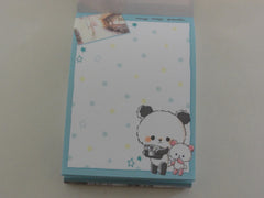 Cute Kawaii Crux Travel Panda Mini Notepad / Memo Pad - Stationery Design Writing Collection