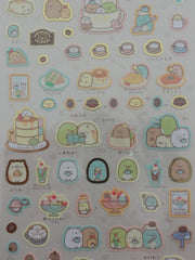 Cute Kawaii San-X Sumikko Gurashi Cafe Time Sticker Sheet 2015 - A - for Planner Journal Scrapbook Craft