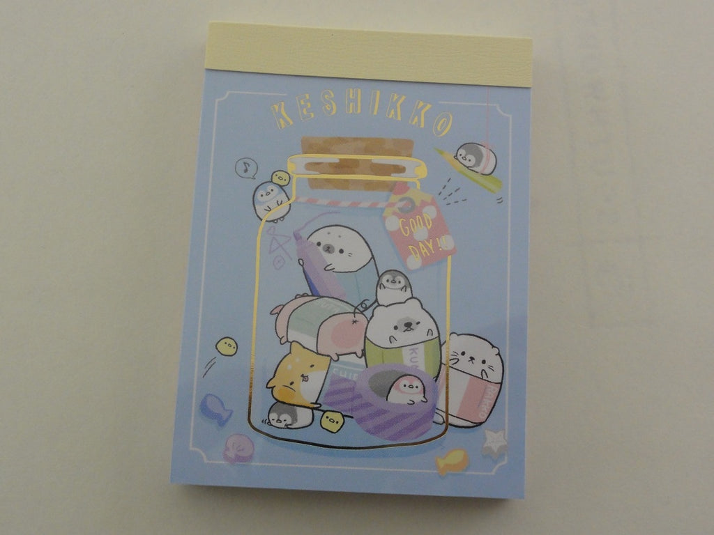 Kawaii Cute Crux Keshikko Animal Mini Notepad / Memo Pad - C