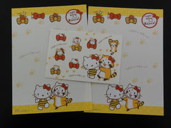 Cute Kawaii Sanrio Hello Kitty Rascal Mini Letter Set - Stationery small Note Envelope