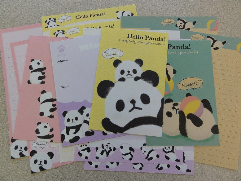 z Kamio Hello Panda Letter Sets