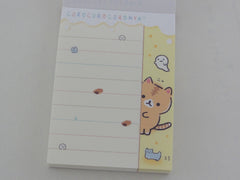 Kawaii Cute San-X Coro nya Cat Mini Notepad / Memo Pad - A - Note Writing Stationery Designer Collectible