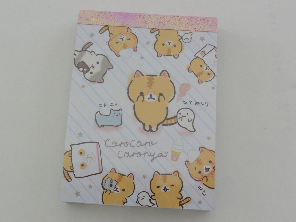 Kawaii Cute San-X Coro nya Cat Mini Notepad / Memo Pad - C - Note Writing Stationery Designer Collectible