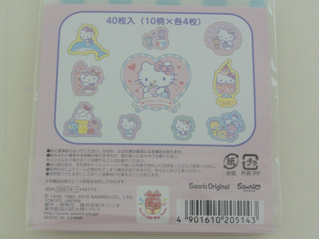 Cute Kawaii Sanrio Hello Kitty Sticker Sheet - 2018 Collectible - for –  Alwayz Kawaii