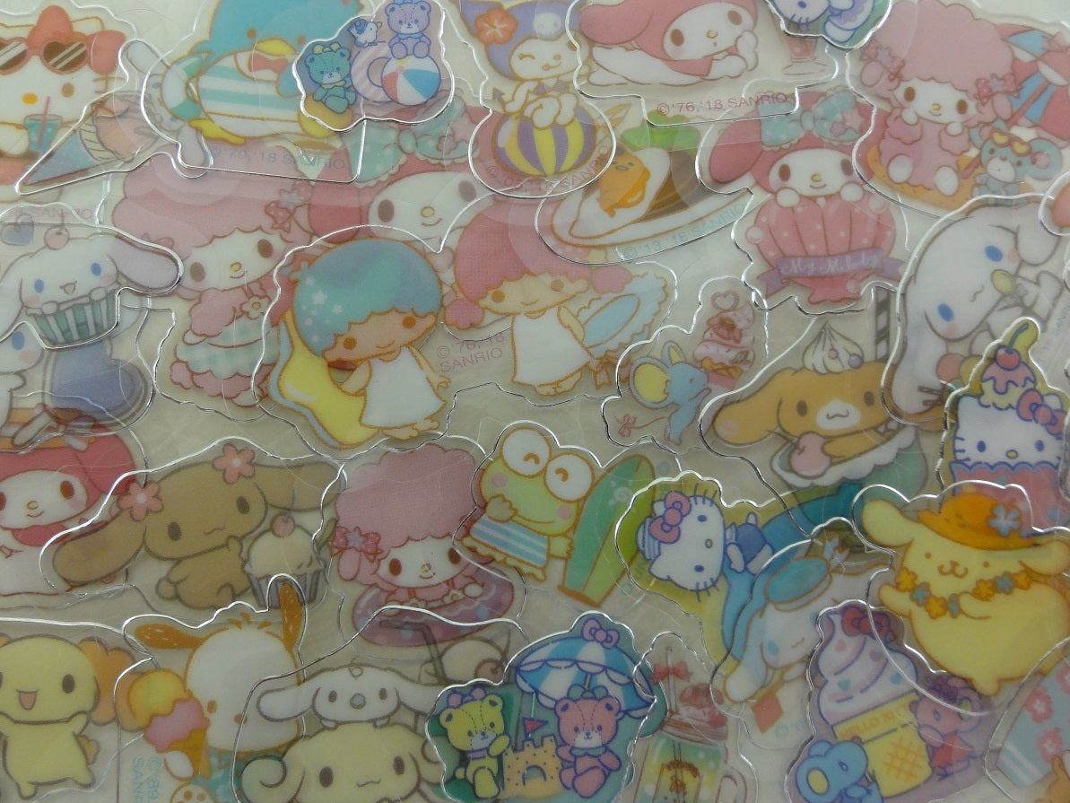Melody Kuromi Stickers, Hello Kitty Little Twin Stars