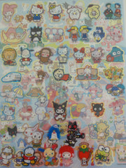 Cute Kawaii Sanrio Characters Anniversary Sticker Large Sheets - 2014 - Collectible