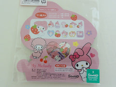 Cute Kawaii Sanrio My Melody Strawberry Stickers Sack 2011 - Collectible - for Journal Planner Agenda Craft Scrapbook