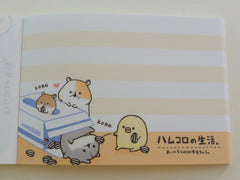 Cute Kawaii Kamio Hamster Mini Notepad / Memo Pad - Stationery Design Writing Collection