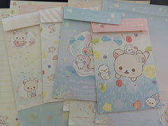 Cute Kawaii San-X Korilakkuma Rilakkuma Letter Sets - C - Stationery Writing Paper Envelope