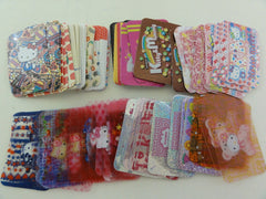 z Cute Kawaii Sanrio Hello Kitty Pack-O-Stickers Flake Sticker Sack - Vintage Collectible