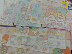 z Cute Kawaii Little Twin Stars Paper Memo Note Set Sanrio - for Stationery Writing Scrapbook Art Craft Penpal