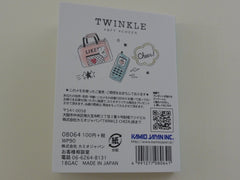 Cute Kawaii Kamio #Twinkle #BFF #Cheer Mini Notepad / Memo Pad - Stationery Design Writing Collection