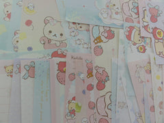 z San-X Korilakkuma Rilakkuma Bear Memo Note Paper Set - for Writing Stationery Scrapbook Art Craft Penpal