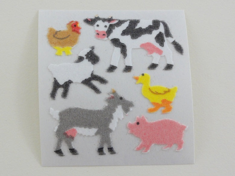 Sheep Farm Felt Stickers