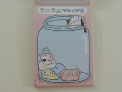 Cute Kawaii Kamio Marshmallow Mini Notepad / Memo Pad - Stationery Designer Paper Collection