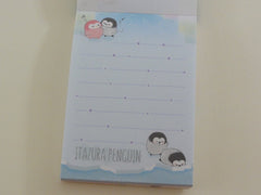 Cute Kawaii Crux Polar Itazura Penguin Mini Notepad / Memo Pad - Stationery Designer Paper Collection