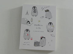 Cute Kawaii Kamio Penguin Travel Life Mini Notepad / Memo Pad - Stationery Designer Paper Collection