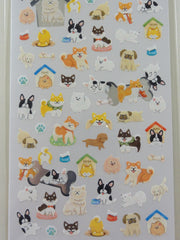 Cute Kawaii Crux Dogs Puppies Sticker Sheet - for Journal Planner Craft