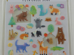 Cute Kawaii Crux Forest Nature Animal Fall Season Sticker Sheet - for Journal Planner Craft