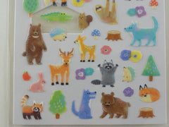 Cute Kawaii Crux Forest Nature Animal Fall Season Sticker Sheet - for Journal Planner Craft